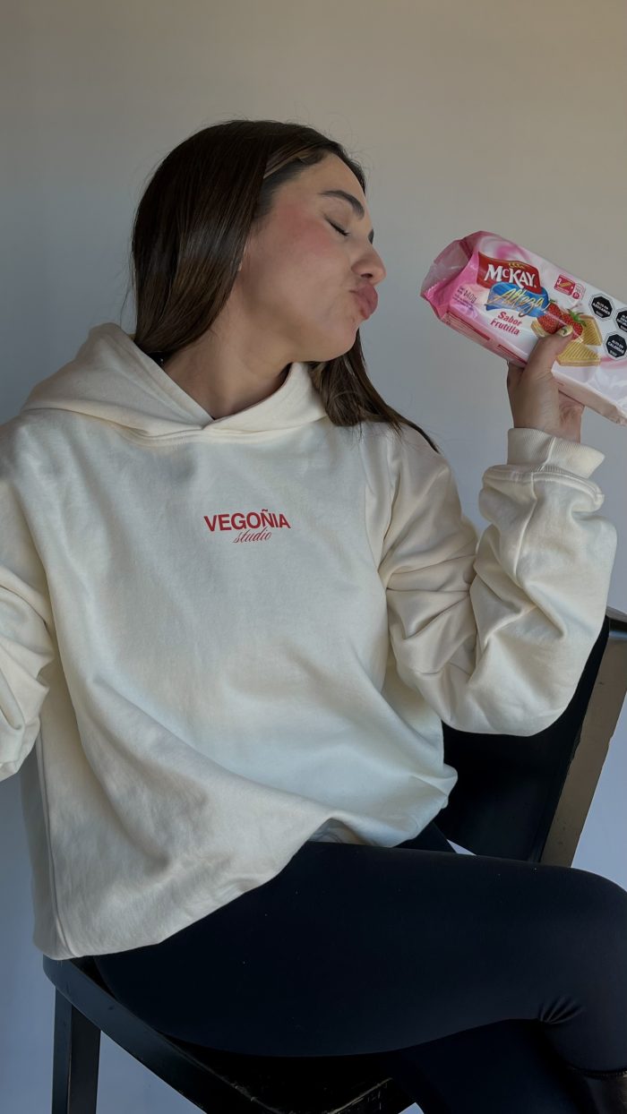 COOLORS HOODIE VAINILLA CREAM - Imagen 3