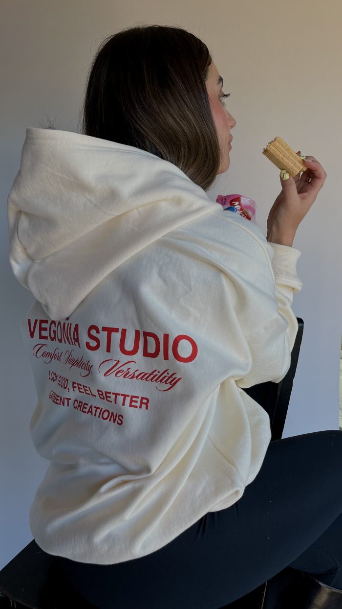 COOLORS HOODIE VAINILLA CREAM