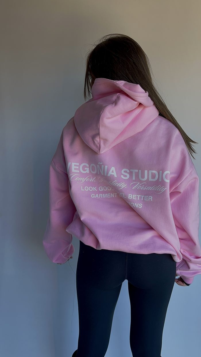 COOLORS HODDIE RASPBERRY PINK - Imagen 4