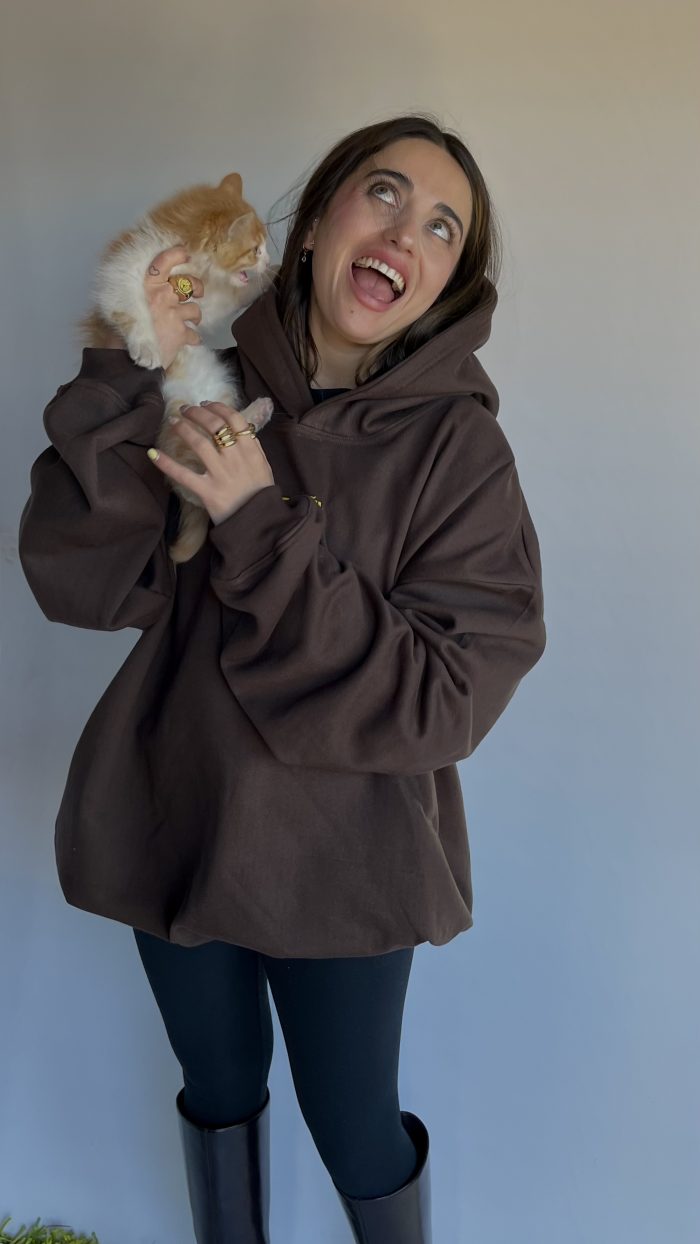 COOLORS HOODIE ESPRESSO COFFEÉ - Imagen 6