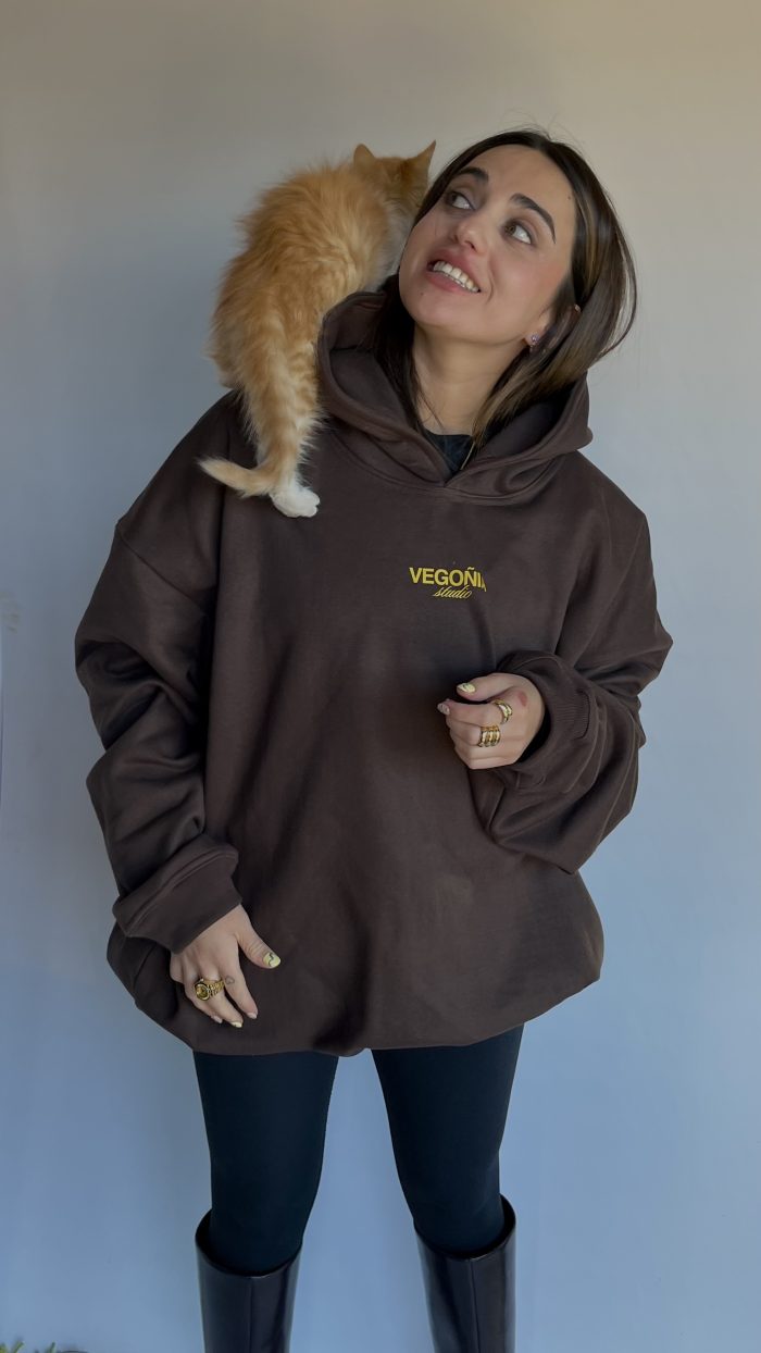 COOLORS HOODIE ESPRESSO COFFEÉ - Imagen 2