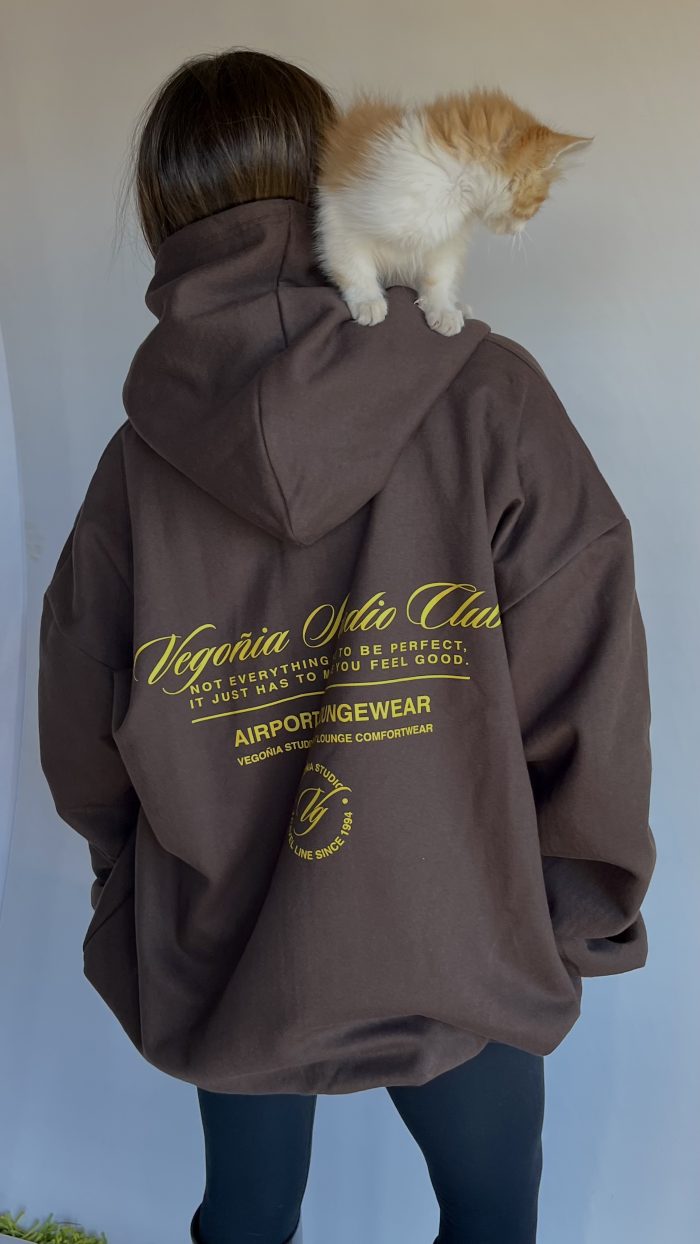 COOLORS HOODIE ESPRESSO COFFEÉ - Imagen 7