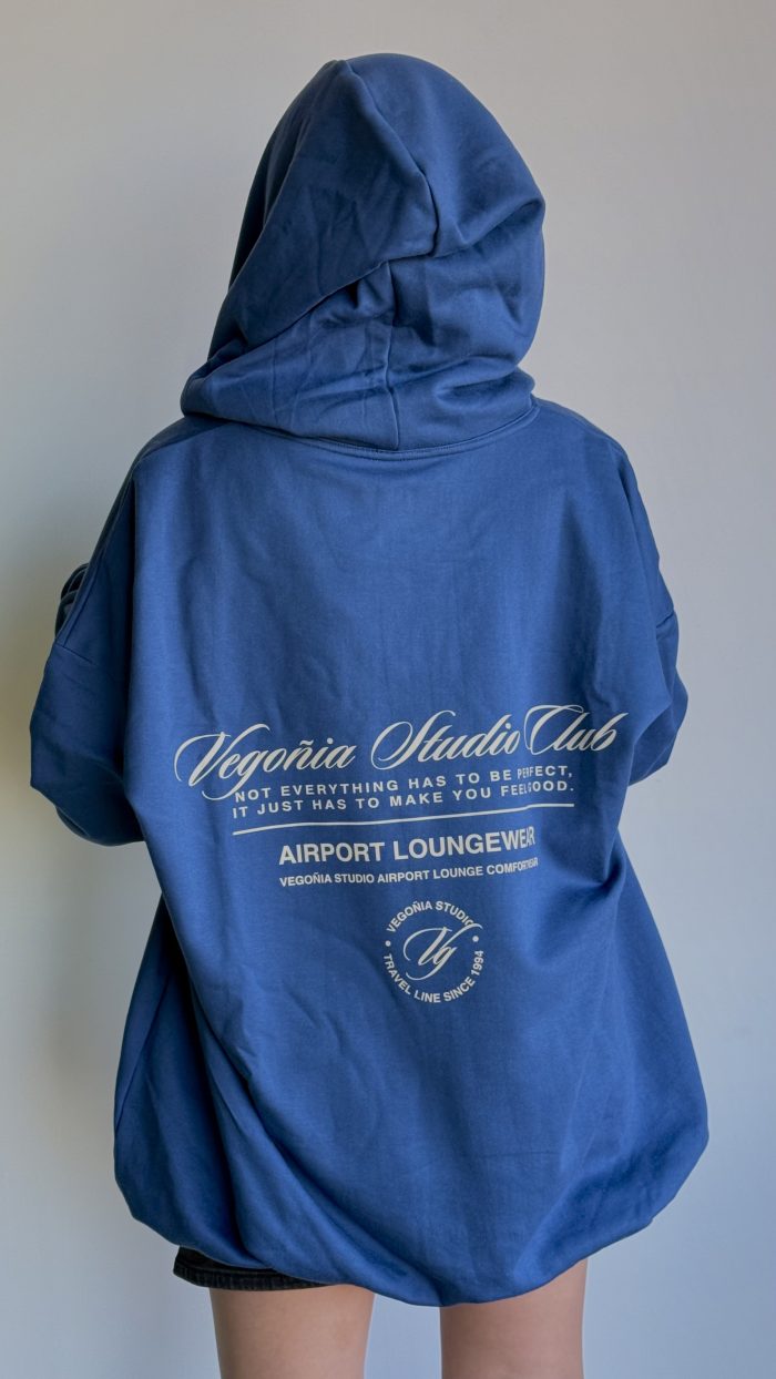 COOLORS HOODIE BLUE CREAM - Imagen 4