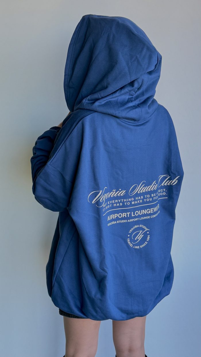 COOLORS HOODIE BLUE CREAM