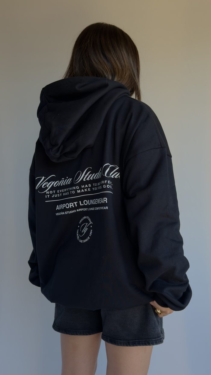 COOLORS HOODIE BLACK & WHITE